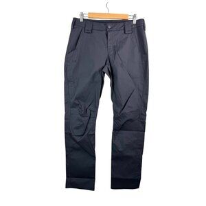 Under Armour Storm enduro elite flat front pants athleisure charcoal‎ sz 10